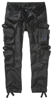 Brandit Pure Slim Fit Grey Trousers