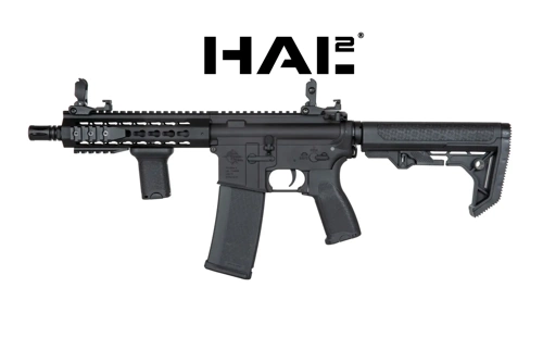 SA-E08 EDGE™ Light Ops Stock HAL²™ Carbine Replica Black