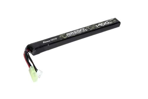 Akumulator Li-Po Gens ace 25C 1400mAh 3S1P 11.1V - Pod pokrywę AK