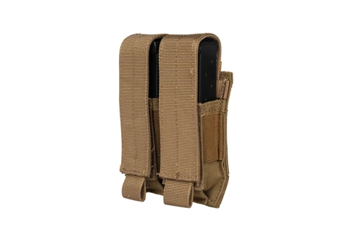 Double Pistol Pouch - Tan