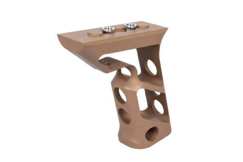 CNC úhelníková rukojeť na Keymodu Tan