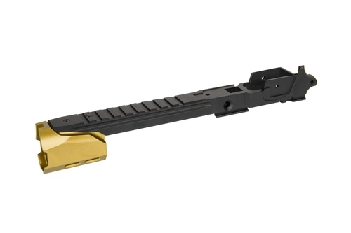 Châssis inférieur R EDGE adapté pour répliques Hi-Capa 5.1 + compensateur - Doré