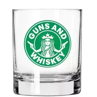 Szklanka do Whisky - GUNS AND WHISKEY