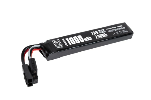 Batería Li-Po Specna Arms x Gens Ace 1000 mAh 25C 7,4V Tamiya mini G-Tech