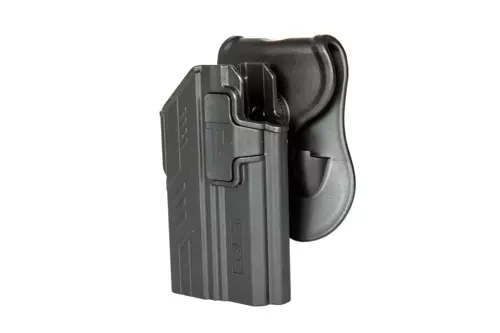 R-Defender Gen.2 Holster for Glock 17 With flashlight - Black