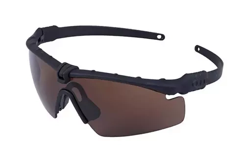 Tactical Glasses - Black/Brown