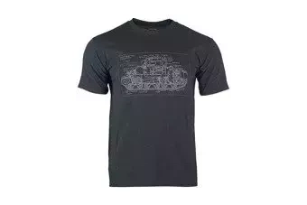 T-shirt Military Culture - Type C - Gris fumé