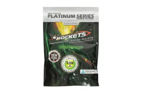 BBs Bio 0.40g Rockets Platinum 1 kg