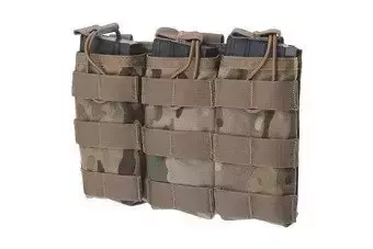 Triple Open I Pouch for AK/M4/G36 Magazines - MC
