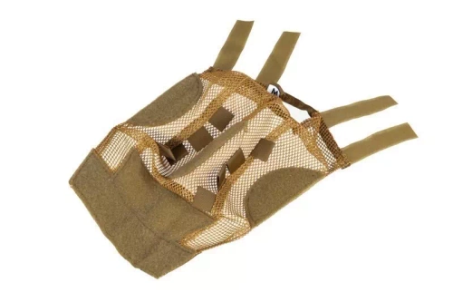 Housse en maille pour casque fast (M) - terre foncée