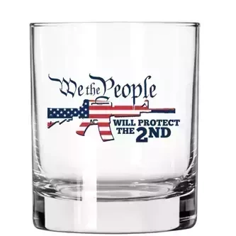 Szklanka do Whisky - WE THE PEOPLE WILL PROTECT THE 2ND