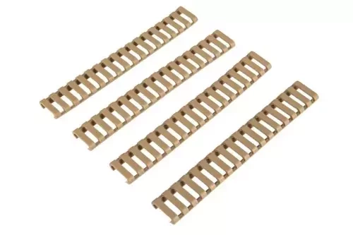 Set of 4 RIS Rail Covers - Tan