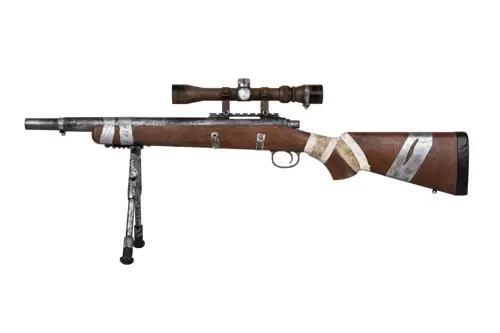 Replika odstřelovací pušek MB03E se zaměřovačem - dřevo - Beast Hunter