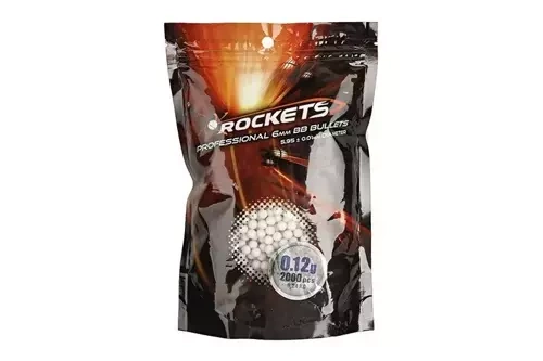 BBs 0.12g Rockets Professional 2000 stuks