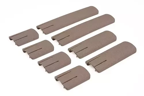 A Set of RIS Rail Covers - tan