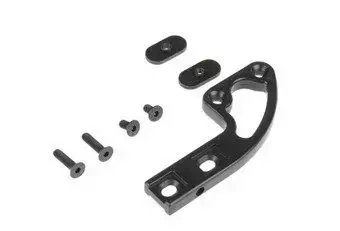 Aluminio montura para antorcha - negro