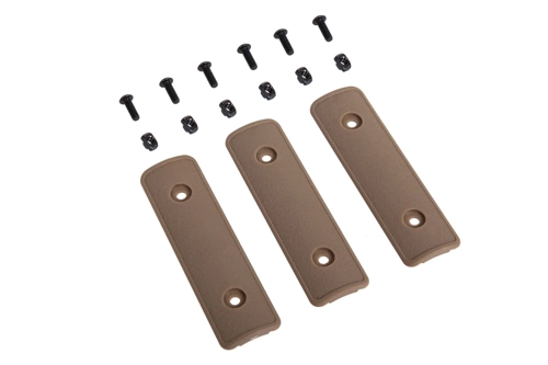 KeyMod & M-LOK Dark Earth rail protection panels