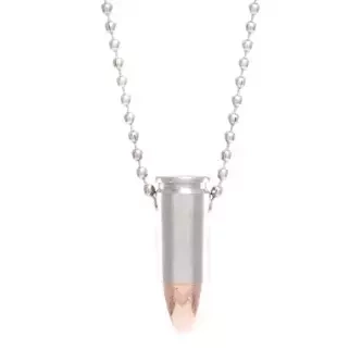 Naszyjnik z nabojem 9mm