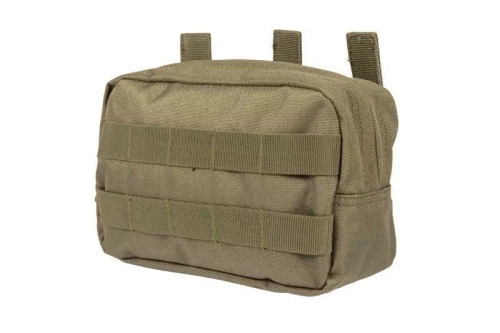 Medium Horizontal Cargo Pouch - Olive Drab