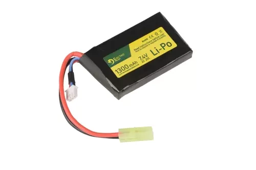 Batterie LiPo 7.4V 1300mAh 1-module 20/40C ; Tamiya small