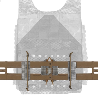 Parachute universel Wosport Lightweight Gridle QD Coyote Brown