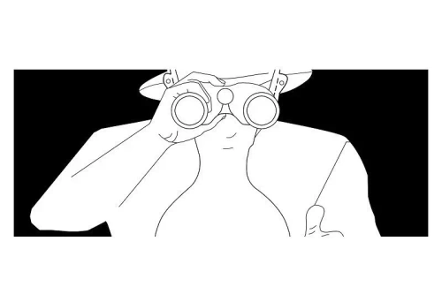 TS-9 Target Modification - Frenchman with Binoculars - 50 Pcs