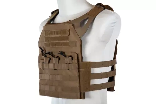 Taktická vesta skok Plate carrier -Tan