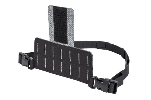 Panel Molle para accesorios adicionales Wosport MB-ACC-02 Negro