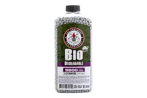 BBs biodegradable 0.33g G&G 5600 pcs