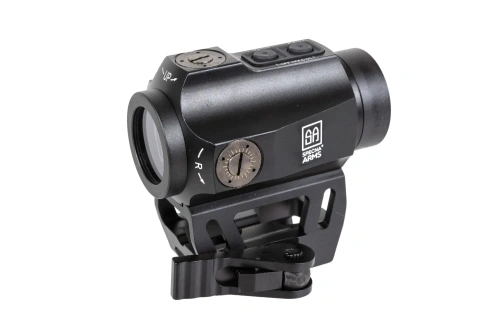 Specna Arms CORE™ Strike Red Dot Sight high QD/low mount red dot sight Black