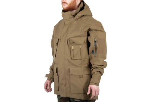 Emersongear Blue Label 'Dimorphic Egret' Khaki Softshell jas