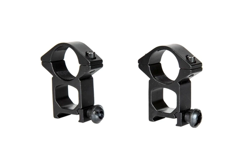 Dwuczęściowy montaż optyki na szynę RIS (wysoki)