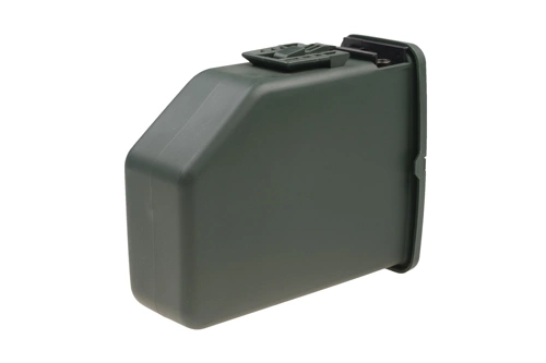 Doos magazijn 2400 kogels voor replica type M249 - olijfgroen