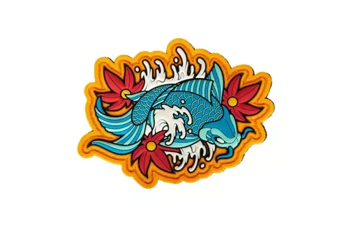 3D Patch - KOI TATTOO 1 PVC MORALE PATCH BLUE