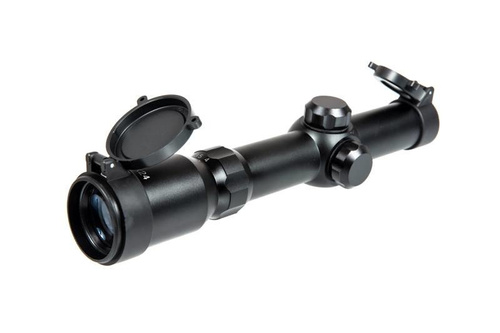 Réplique lunettes de visée tactique 1-4x24 - noir