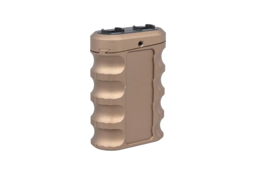 JJ Airsoft JA-1393 schuine frontgreep voor M-LOK/Keymod rail (aluminium) Flat Dark Earth