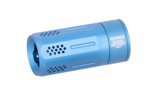 King Arms x Strike Industries OPPRESSOR LITE Dispositif d'échappement bleu