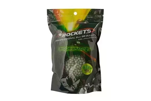 Kulki Bio 0.23g Rockets Professional 2200 szt - Zielone