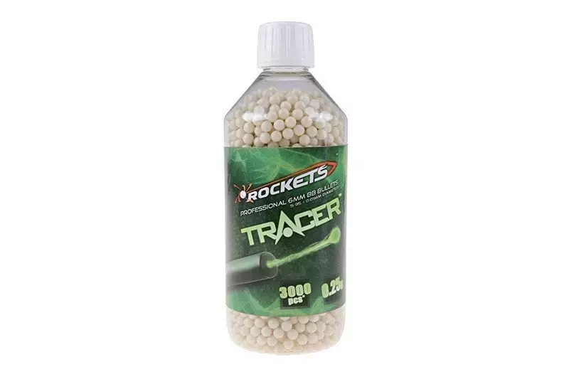 BBs Tracer 0.25g Rockets 3000 pcs – airsoft, ASG, militaria