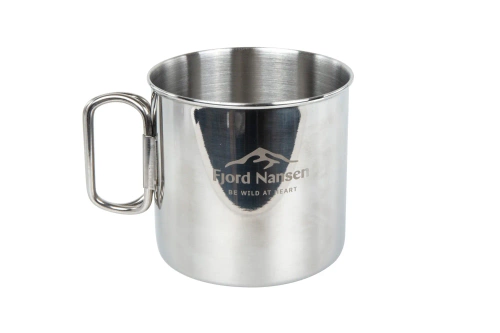 Tasse de voyage Fjord Nansen Brann 500ml Argenté
