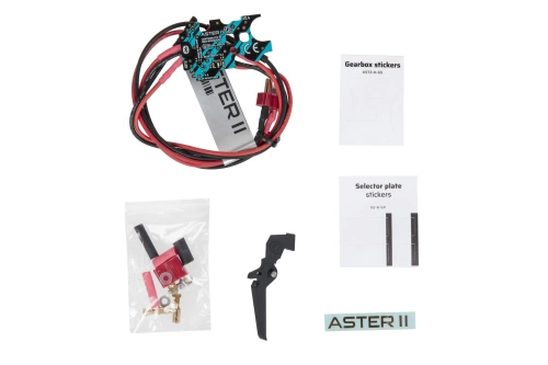 ASTER II Bluetooth® EXPERT GATE verze Převodovka V2 GB + nastavitelná Quantum Trigger 2 [AEG & HPA] přední strana