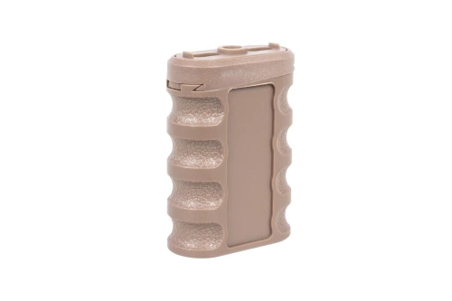 JJ Airsoft JA-1394 angled front grip for M-LOK/Keymod rail (nylon) Tan