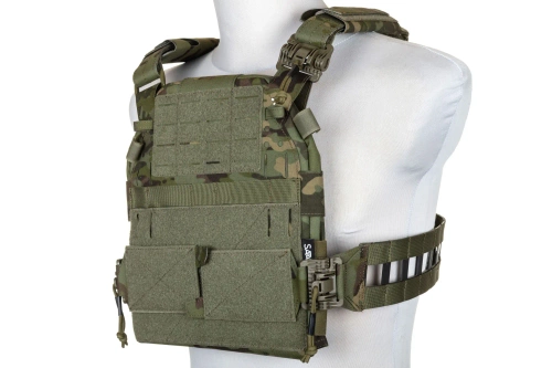 Specna Arms Tactical QR III Plaatdrager Vest MC Tropic