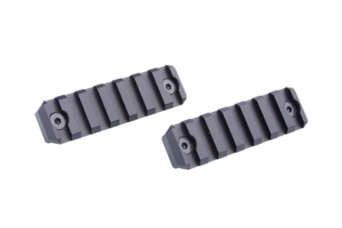 Zestaw szyn RIS do frontów typu KeyMod - czarne