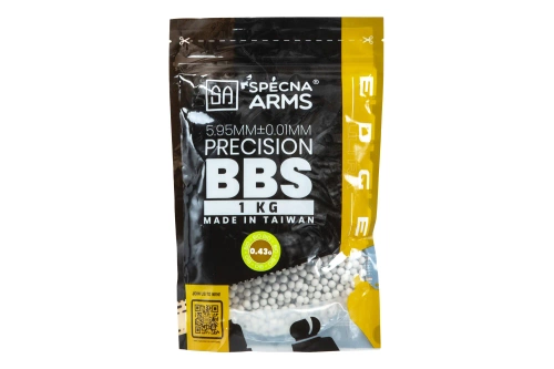 Airsoft BBs Precisie 0,43g Specna Arms EDGE ULTRA™ BIO 1 kg Wit