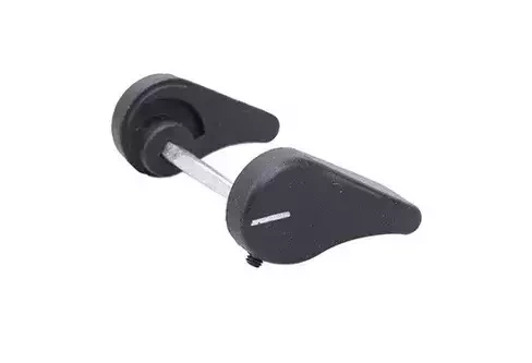 Ambidextrous firing mode selector lever for the MP5 type replicas