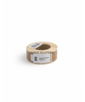 Range Solutions : cache-trous carrés pour cibles, 22 x 22 mm, 1 000 pièces - Marron