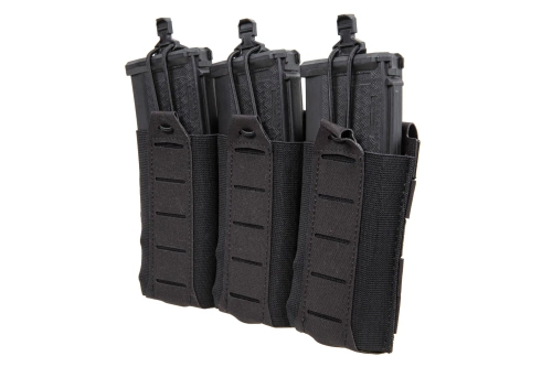 Panneau frontal pour trois chargeurs 5.56 MG-97-BLK