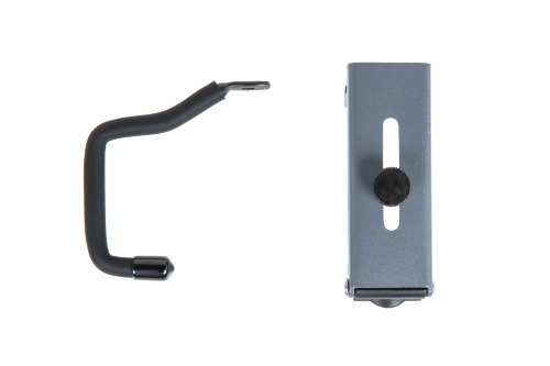 Hook with panel mount for wall Specna Arms Grey