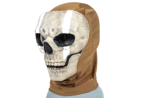 Wosport Skull Face Mask MA-202 Tan